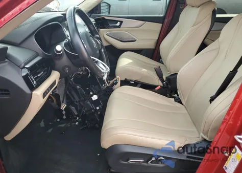 2022 Acura Mdx z USA, uszkodzony, nr VIN 5J8YD9H38NL001544